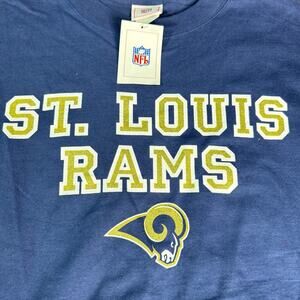 St. Louis Rams Vintage T-Shirt Men's sz XL NFL Gameday Team Apparel w. Tag NEW